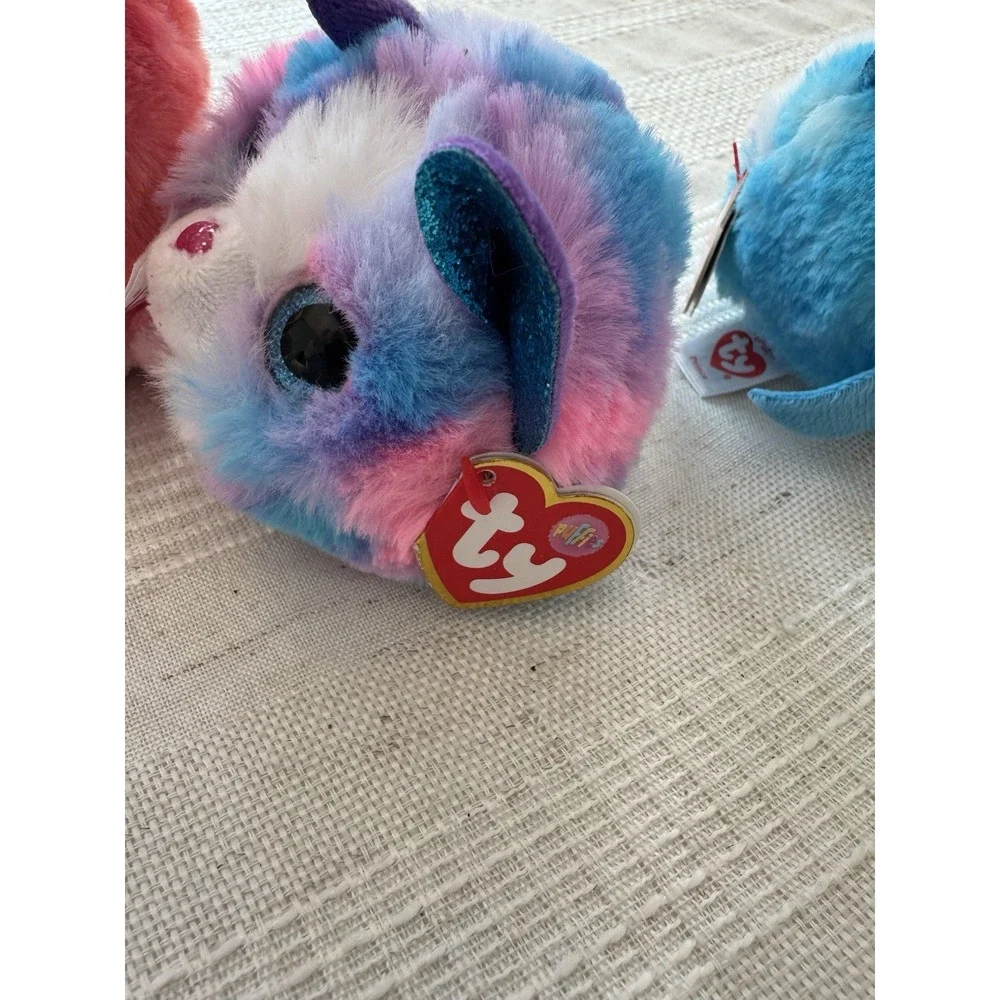 TY Beanie Balls‎ Puffies Sheldon Octopus 4